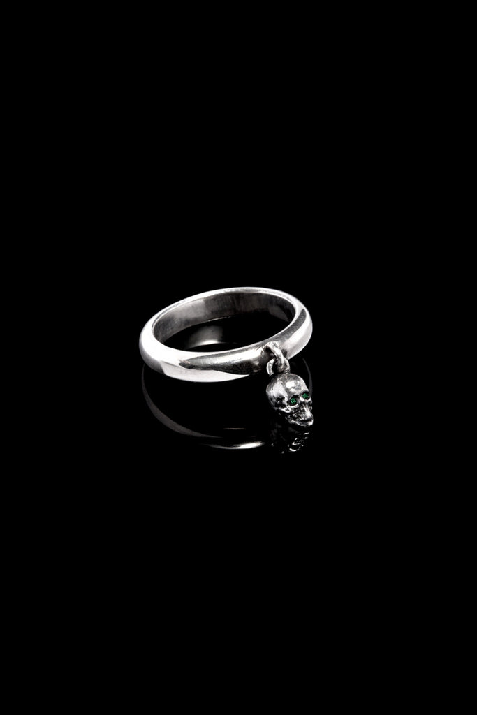 Hanging Skull Ring