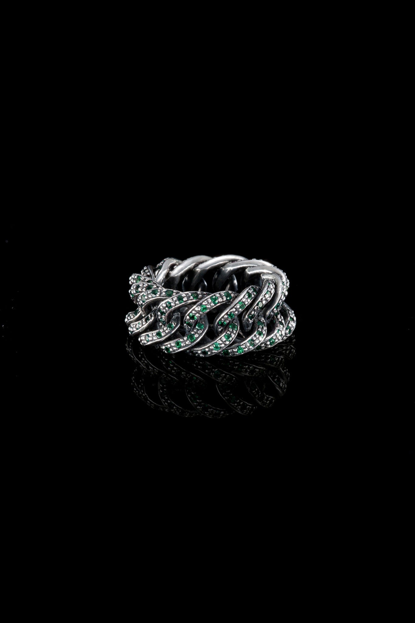 Fine Chain Gems Ring