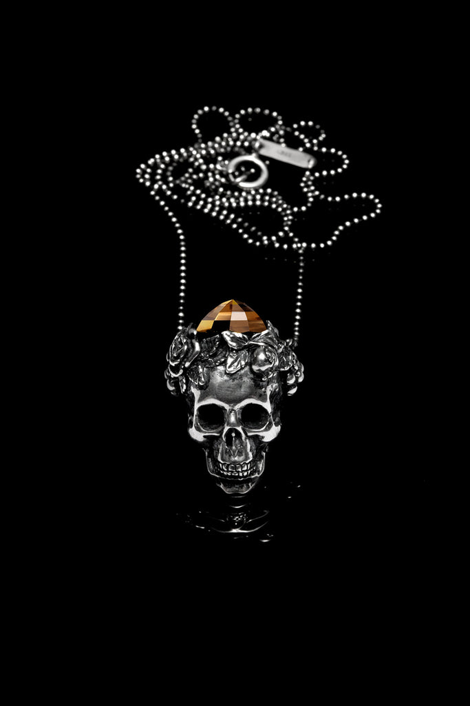Ugo Cacciatori, Silver, Jewelry, Sterling Silver, Pendant, Citrine, Citrine and Black Diamonds, Citrine and Brown Diamonds, Citrine and Emeralds, Citrine and Rubies, Citrine and Sapphires
