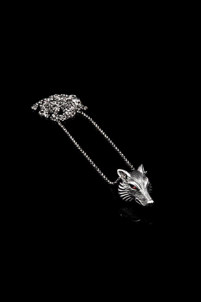 Tiny Wolf Pendant