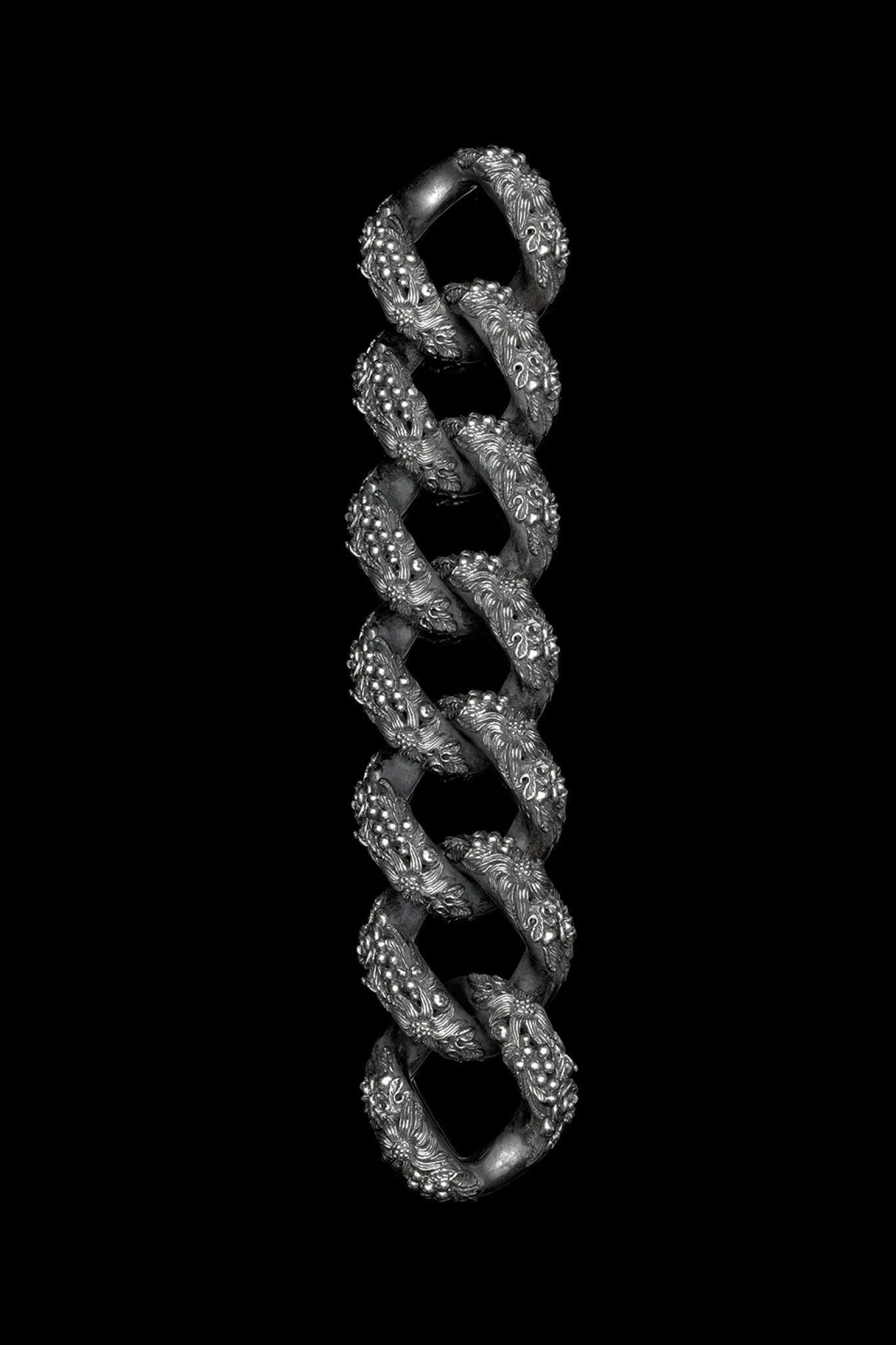 Ugo Cacciatori, Silver, Jewelry, Sterling Silver, Bracelet, Black Diamonds, Brown Diamonds, Emeralds, Rubies, Sapphires