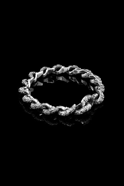 Ugo Cacciatori, Silver, Jewelry, Sterling Silver, Bracelet, Silver, Brown Silver, White Silver