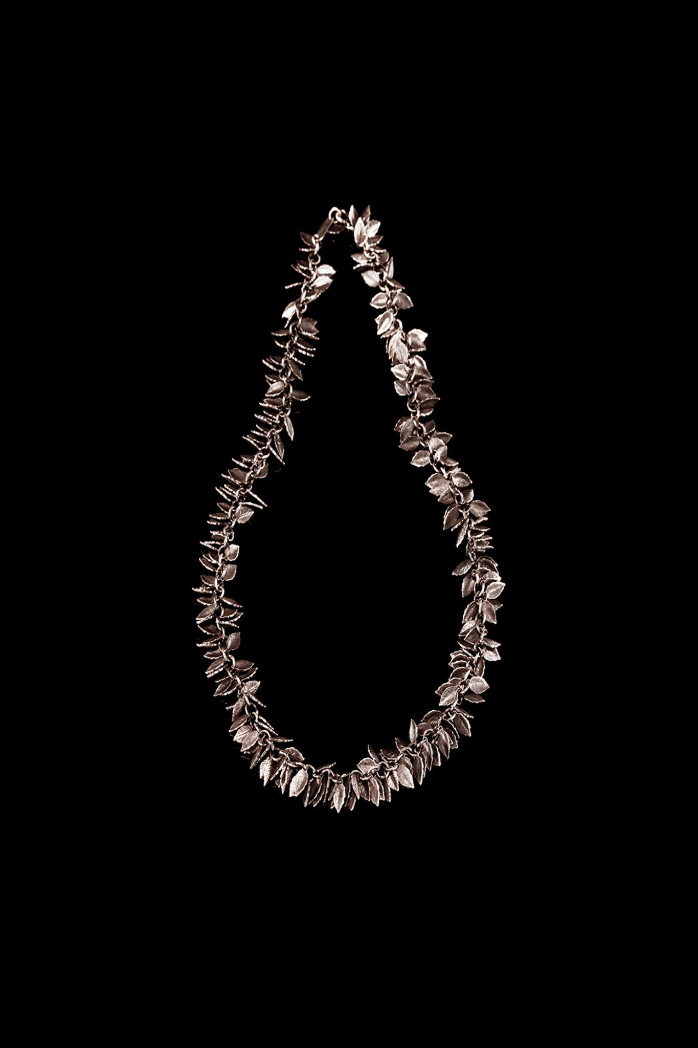 Hanging Leaves Necklace