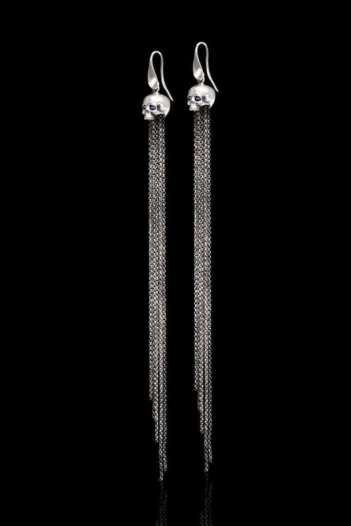Jail Chains & Skull Earrings