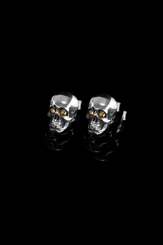Tiny Skull Studs