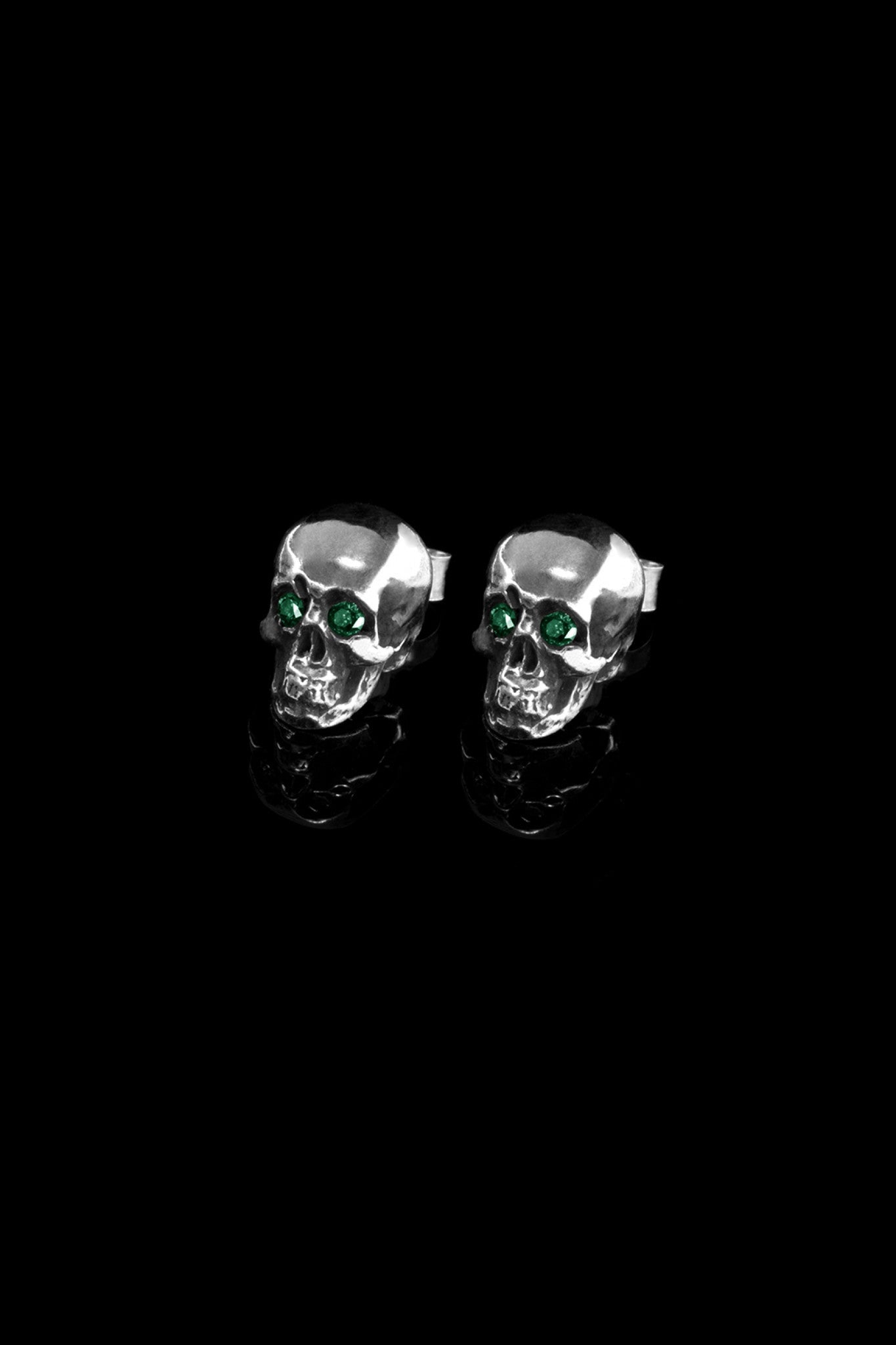 Tiny Skull Studs
