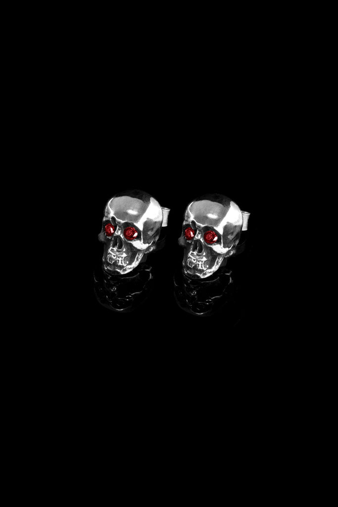 Tiny Skull Studs