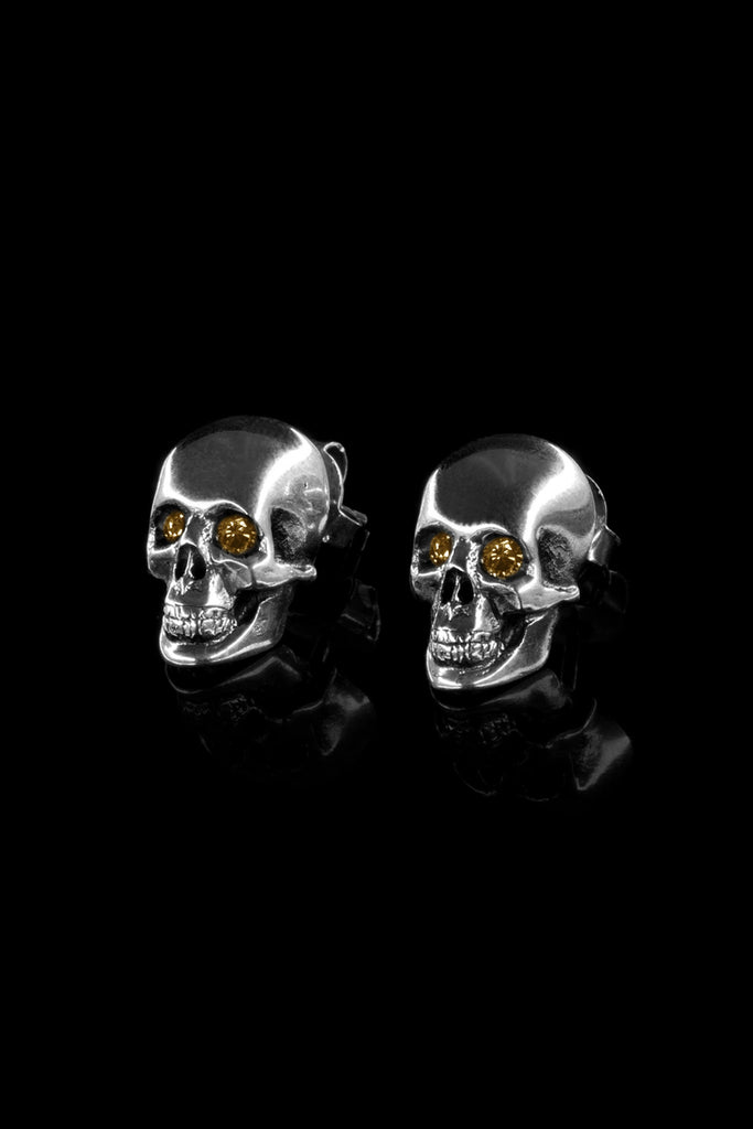 Half Skull Studs
