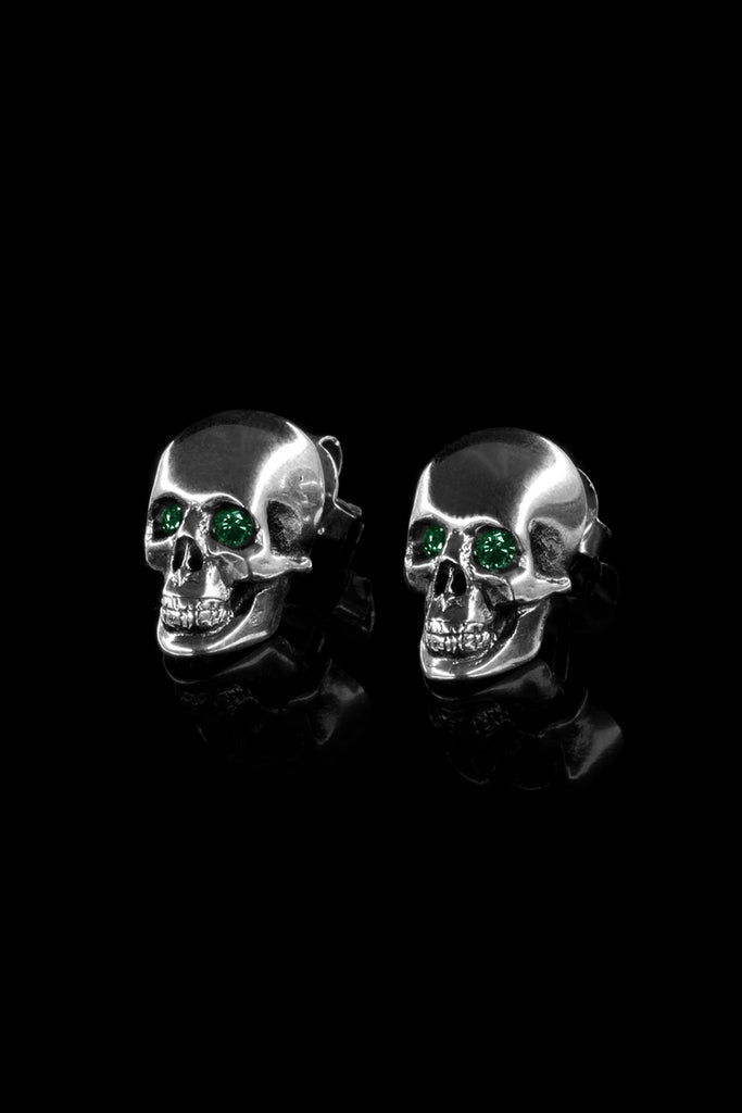 Half Skull Studs