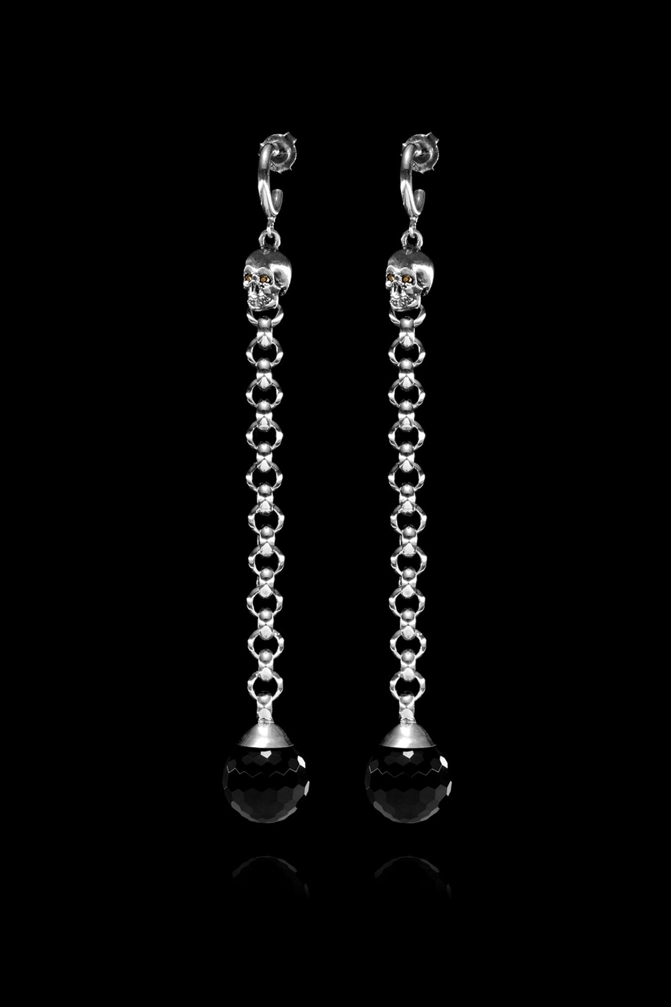 Orb & Skull Earrings