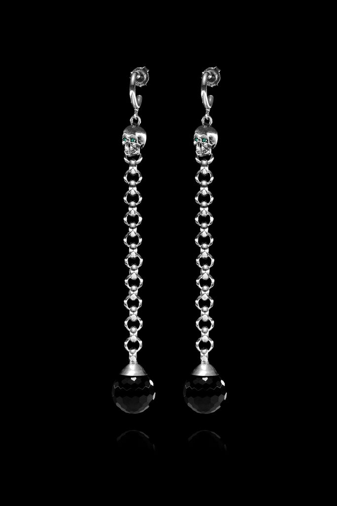 Orb & Skull Earrings