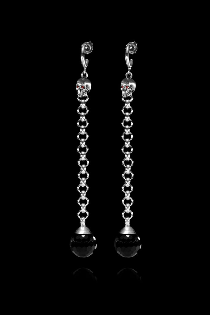 Orb & Skull Earrings