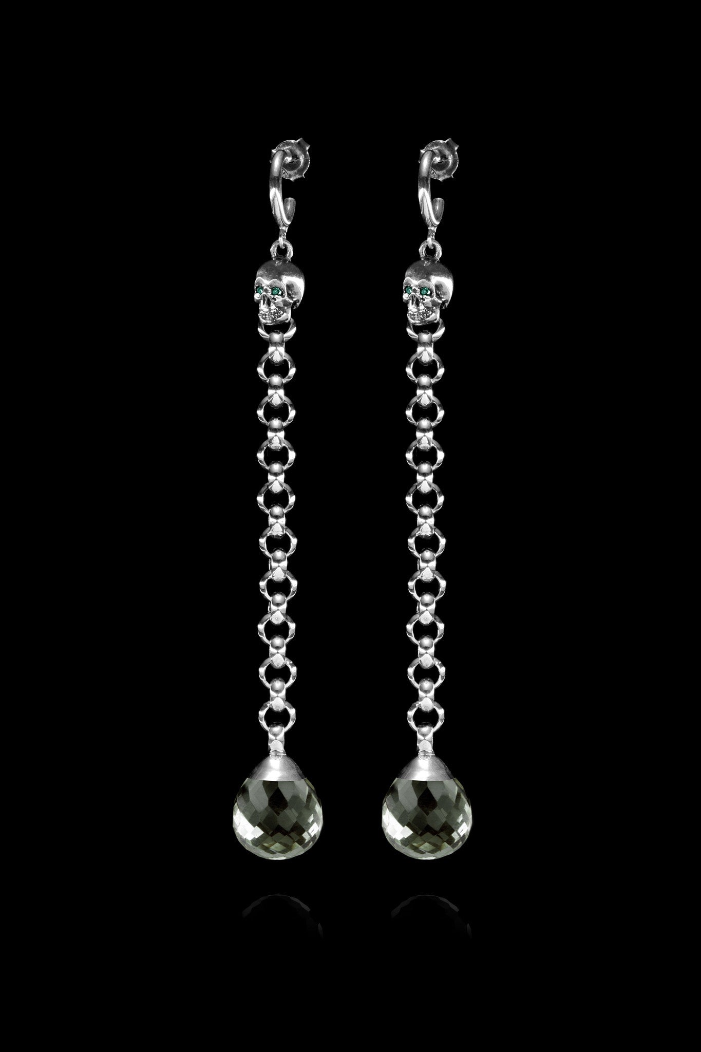 Orb & Skull Earrings