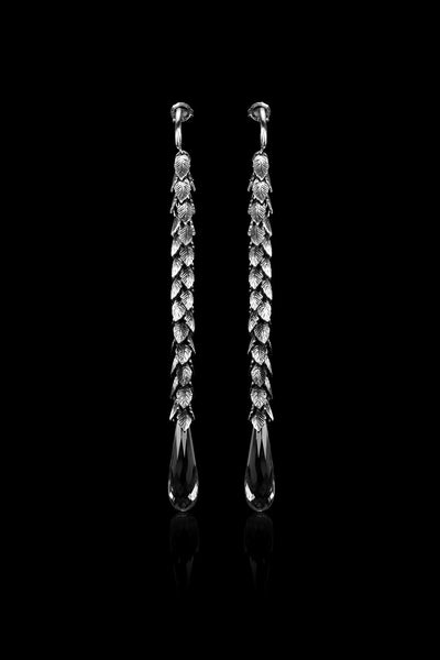 Hanging Leaves & Drop Earrings - Ugo Cacciatori