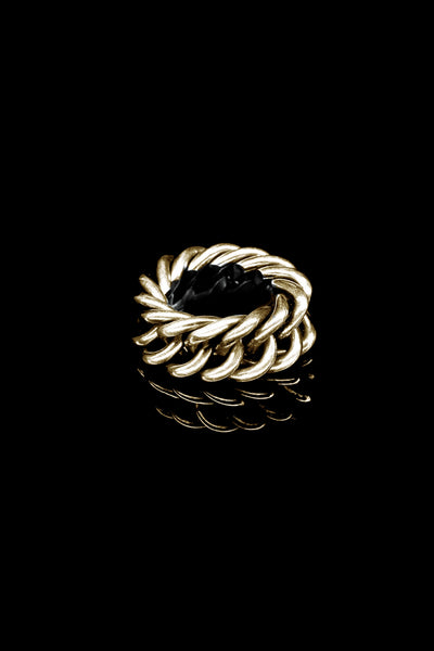 Ugo Cacciatori, Gold, Jewelry, 9kt Gold + Sterling Silver, Ring, Gold + SIlver