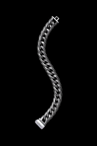 Large Chain & Cable Bracelet
