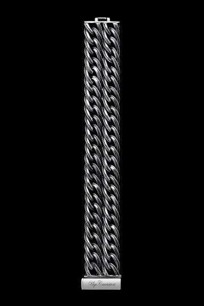 Double Chain & Cable Bracelet